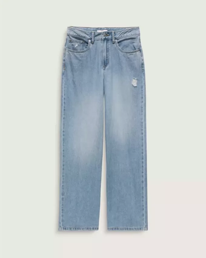 Pantalones Sirelle de denim con 5 bolsillos