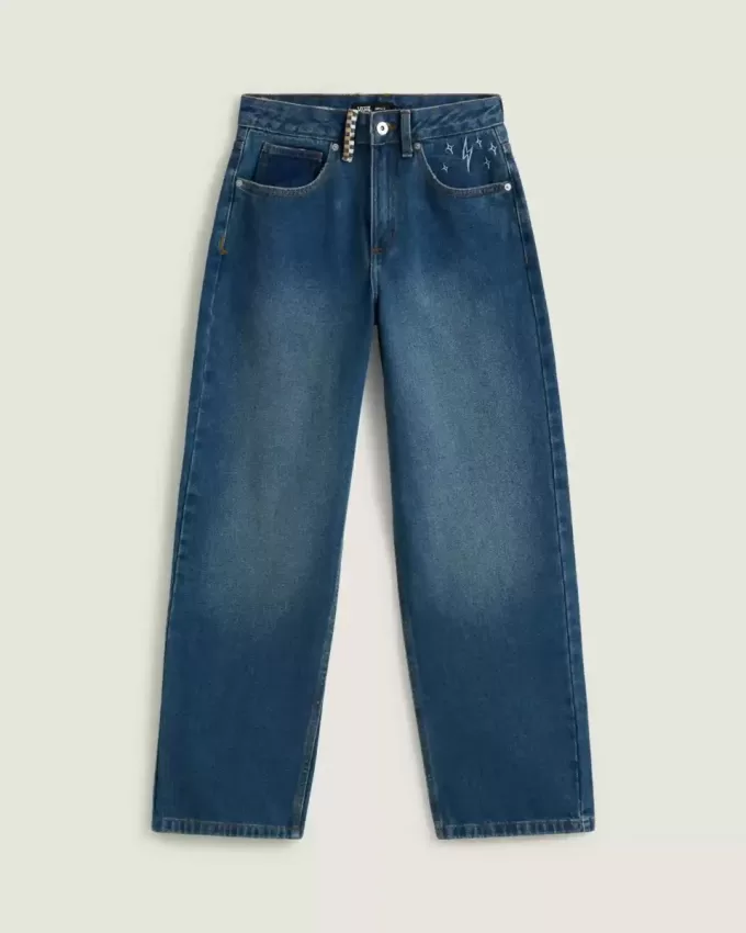 Pantalones vaqueros con bordado Sirelle