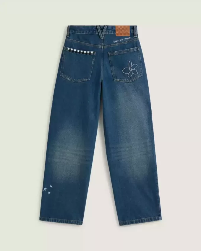 Pantalones vaqueros con bordado Sirelle