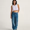 Pantalones vaqueros con bordado Sirelle