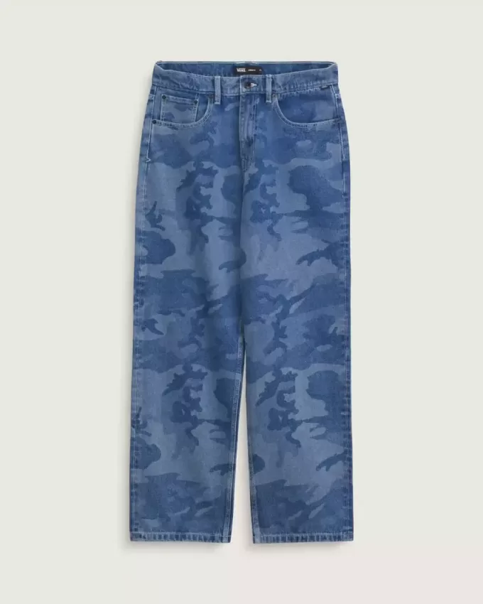 Pantalones vaqueros holgados Check-5