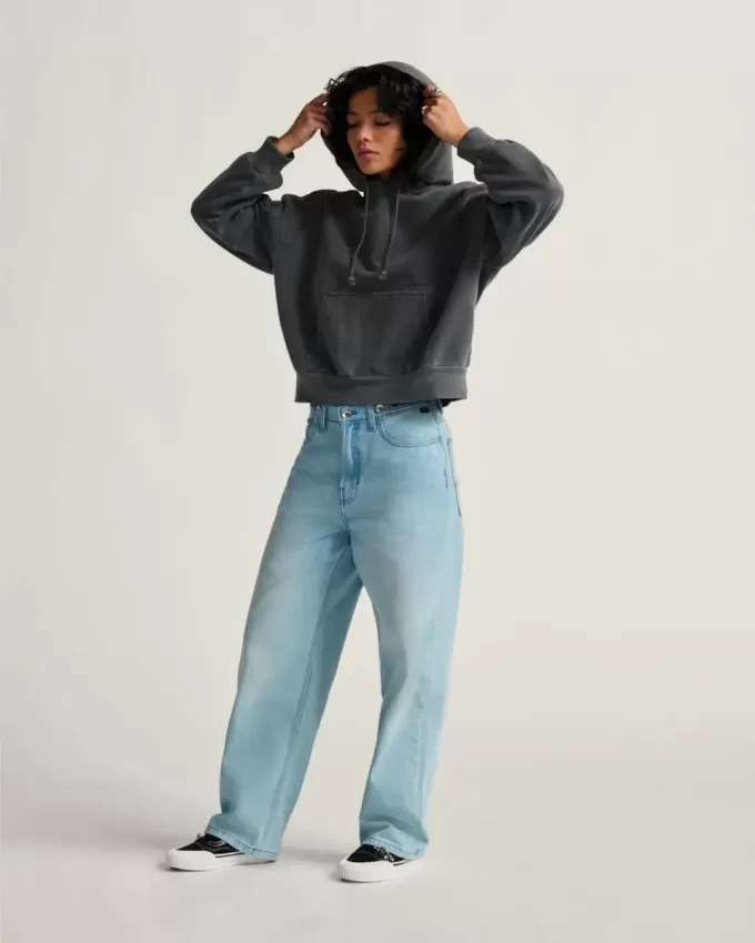Pantalones vaqueros holgados Check-5
