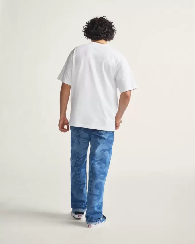 Pantalones vaqueros holgados Check-5