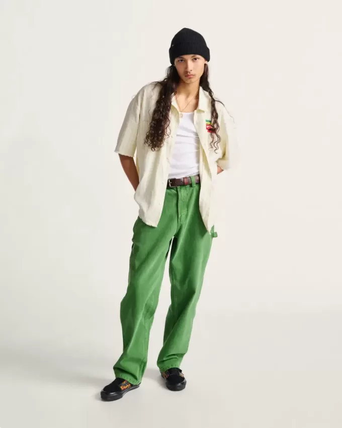 Pantalones vaqueros holgados de carpintero Drill Chore Pantalones vaqueros holgados de carpintero Drill Chore