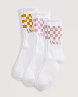 Paquete de 3 calcetines deportivos con cuadros clásicos