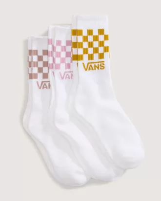 Paquete de 3 calcetines deportivos con cuadros clásicos