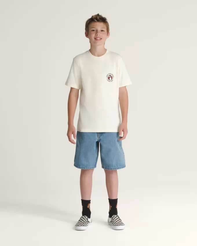 Shorts vaqueros holgados Check-5 para niños