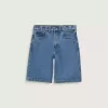 Shorts vaqueros holgados Check-5 para niños