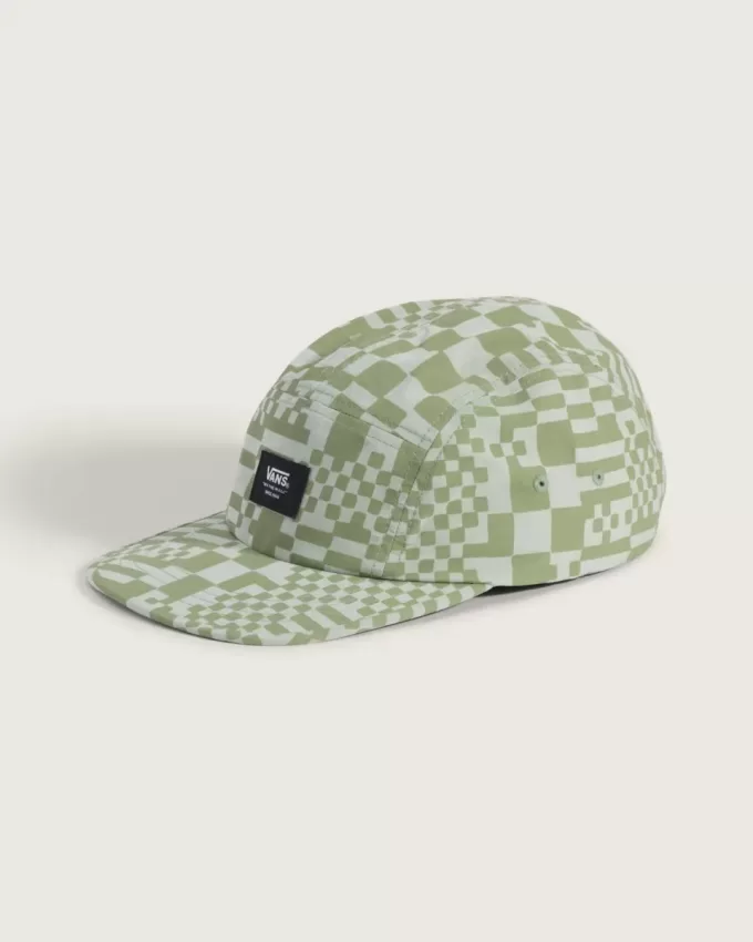 Sombrero camper con estampado de cuadros Sombrero camper con estampado de cuadros