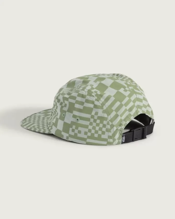 Sombrero camper con estampado de cuadros Sombrero camper con estampado de cuadros