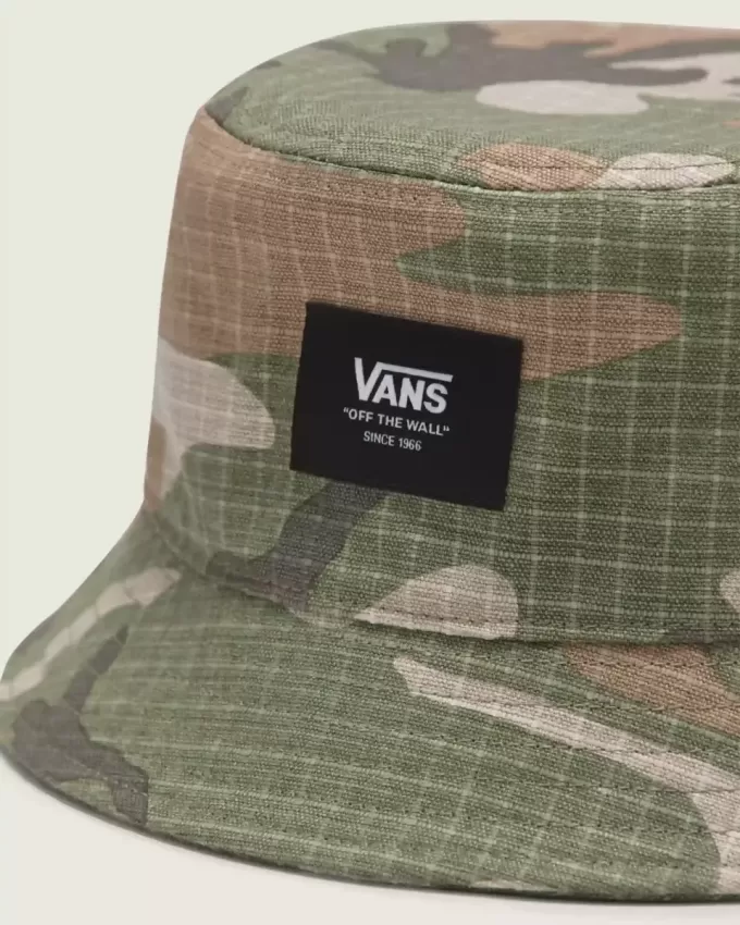 Sombrero de pescador con parche de Vans