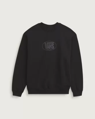 Sudadera clásica ovalada con cuello redondo