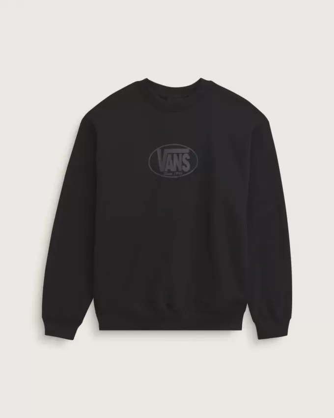 Sudadera clásica ovalada con cuello redondo Sudadera clásica ovalada con cuello redondo