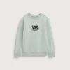 Sudadera clásica ovalada con cuello redondo para niños pequeños