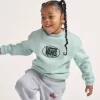 Sudadera clásica ovalada con cuello redondo para niños pequeños