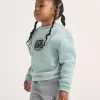 Sudadera clásica ovalada con cuello redondo para niños pequeños
