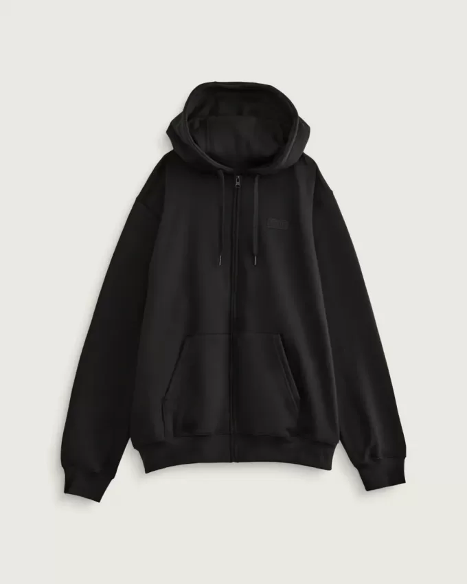 Sudadera con capucha básica con cremallera completa Core Sudadera con capucha básica con cremallera completa Core