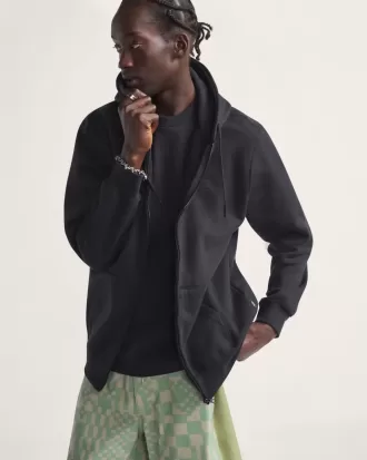 Sudadera con capucha básica con cremallera completa Core