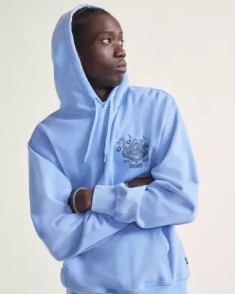 Sudadera con capucha de discos rayados
