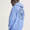 Sudadera con capucha de discos rayados Sudadera con capucha de discos rayados