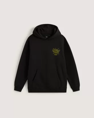 Sudadera con capucha para niños con discos rayados