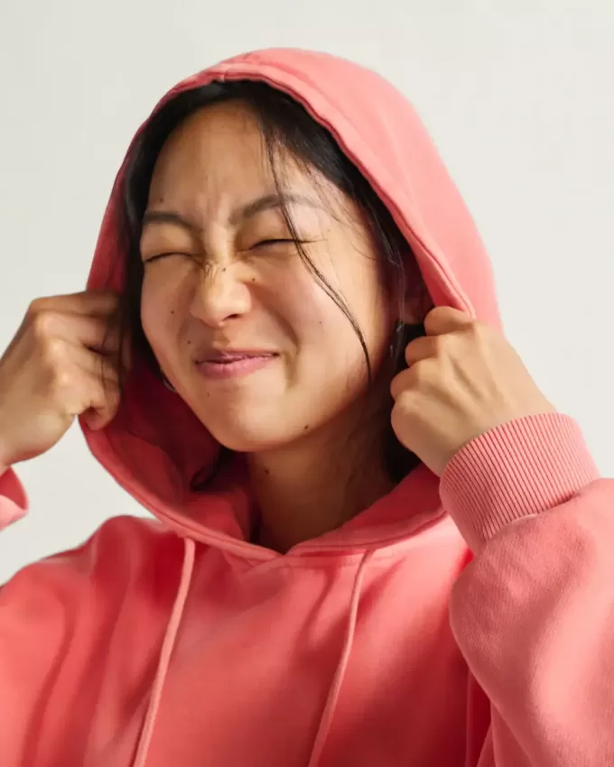 Sudadera con capucha retro