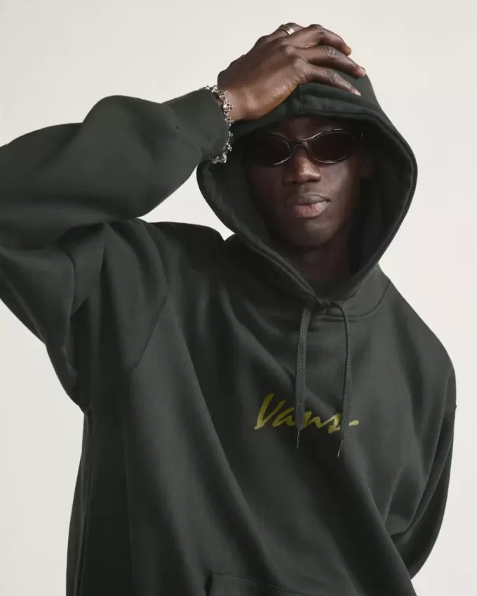 Sudadera con capucha Vans con guión