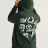 Sudadera con capucha y cremallera clasificada para niños