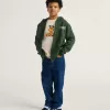 Sudadera con capucha y cremallera clasificada para niños