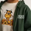 Sudadera con capucha y cremallera clasificada para niños