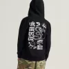 Sudadera con capucha y cremallera completa Bone Yard para niños