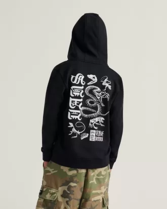 Sudadera con capucha y cremallera completa Bone Yard para niños