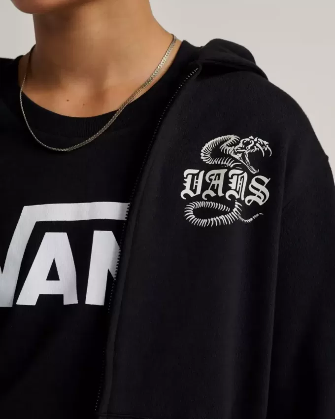 Sudadera con capucha y cremallera completa Bone Yard para niños