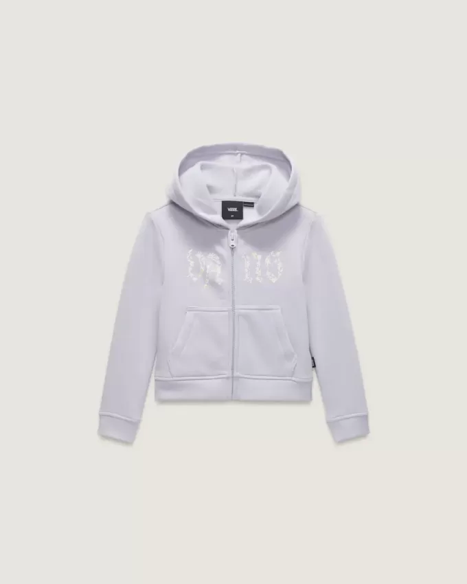Sudadera con capucha y cremallera completa Daisy Break para niños pequeños