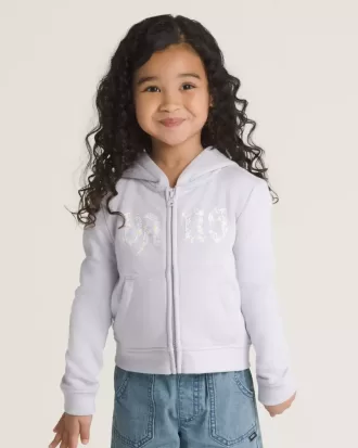 Sudadera con capucha y cremallera completa Daisy Break para niños pequeños