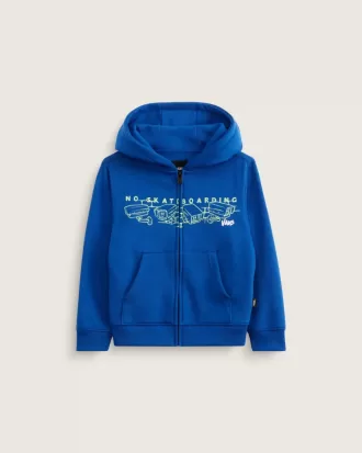 Sudadera con capucha y cremallera completa de los vigilantes nocturnos para niños pequeños