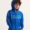 Sudadera con capucha y cremallera completa de los vigilantes nocturnos para niños pequeños