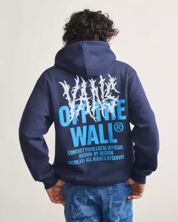 Sudadera con capucha y cremallera de pared de metal Sudadera con capucha y cremallera de pared de metal