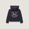 Sudadera con capucha y cremallera «Niños pequeños, no me molesten»