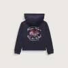 Sudadera con capucha y cremallera «Niños pequeños, no me molesten»