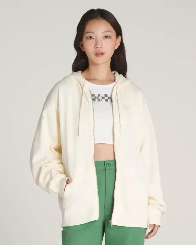 Sudadera con capucha y cremallera para todos los días