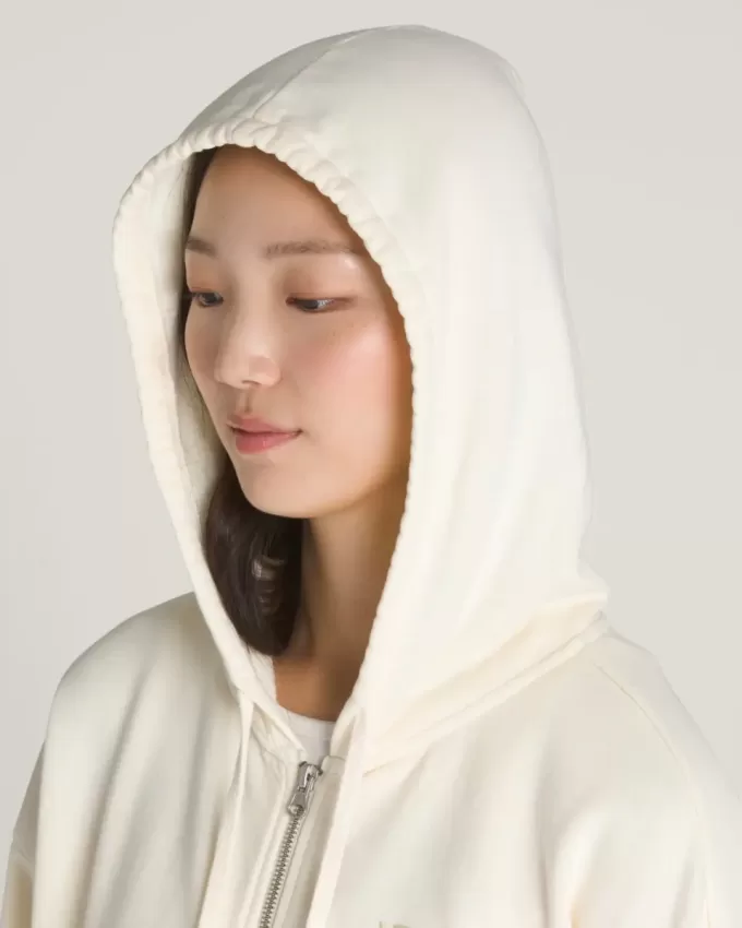 Sudadera con capucha y cremallera para todos los días