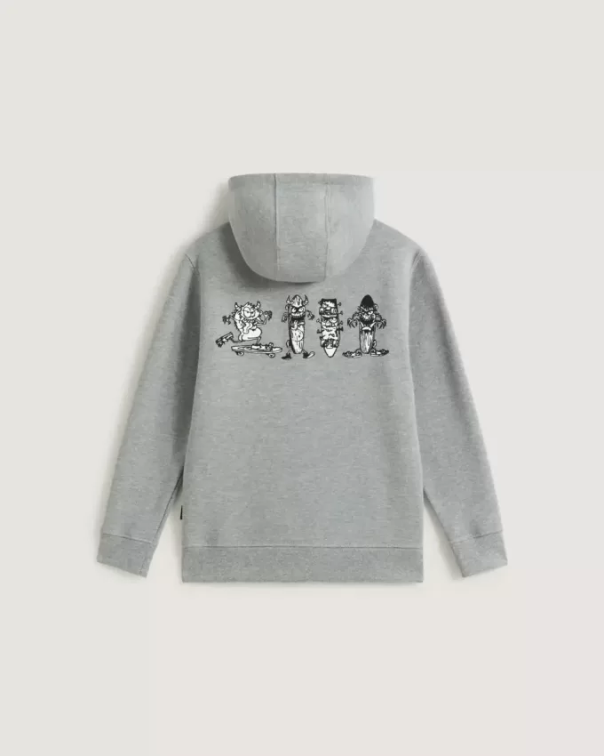 Sudadera con capucha y cremallera Sk8 Posse para niños pequeños
