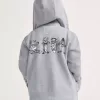 Sudadera con capucha y cremallera Sk8 Posse para niños pequeños