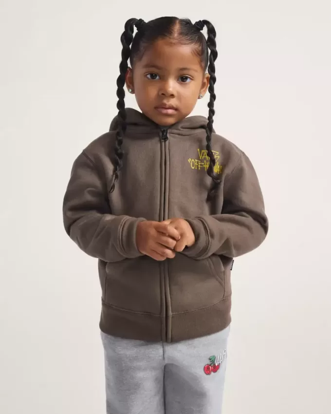 Sudadera con capucha y cremallera Stomper para niños pequeños