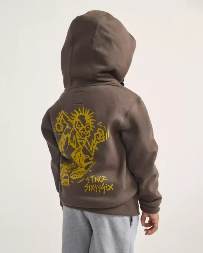 Sudadera con capucha y cremallera Stomper para niños pequeños