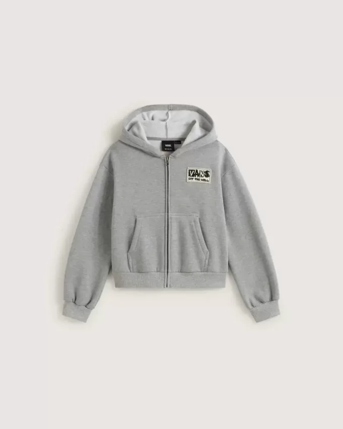 Sudadera con capucha y cremallera Van-Archy Label para niños