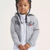 Sudadera con capucha y estampado de cerezas para niños pequeños