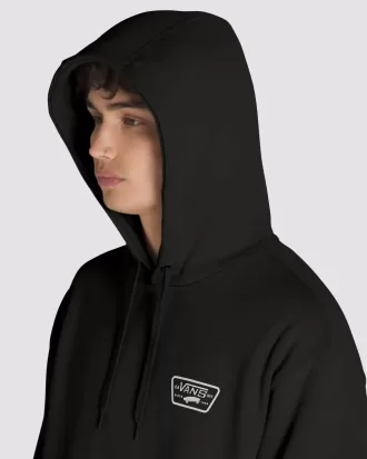 Sudadera con capucha y parche completo