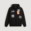 Sudadera con capucha y parche punk Sudadera con capucha y parche punk